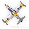 Picture of HSDJETS T-33 Foam Turbine Yellow ribbon Colors PNP *