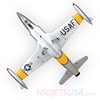 Picture of HSDJETS T-33 Foam Turbine Yellow ribbon Colors PNP *