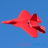 Picture of HSDJETS Mini Parkflyer F22-580 Red RTF 2S Mode2