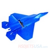 Picture of HSDJETS Mini Parkflyer F22-580 Blue RTF 2S Mode2