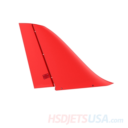 Picture of HSDJETS Super viper Foam Turbine Red Colors Vertical tail*