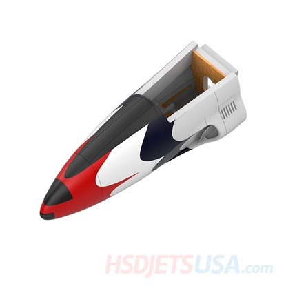 Picture of HSDJETS T-33 Foam Turbine Thunderbird Colors Nose