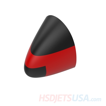 Picture of HSDJETS T-33 Foam Turbine Thunderbird Colors Nose cone