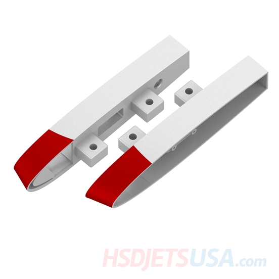 Picture of HSDJETS T-33 Foam Turbine Thunderbird Colors Left and right fuselage Horizontal tail connection fixing piece