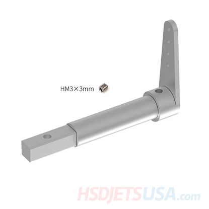 Picture of HSDJETS S-EDF 105mm F-16 Swing as-horizontal tail