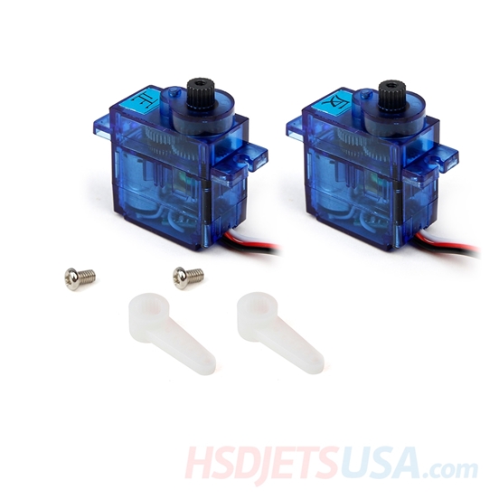 Picture of HSDJETS S-EDF 105mm F-16 Rear hatch servos PAIR (2) (L = 480mm forward & reverse)