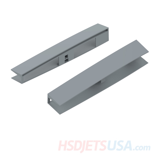 Picture of HSDJETS F-16 grey color Left and right fuselage horizontal tail connection fixing piece