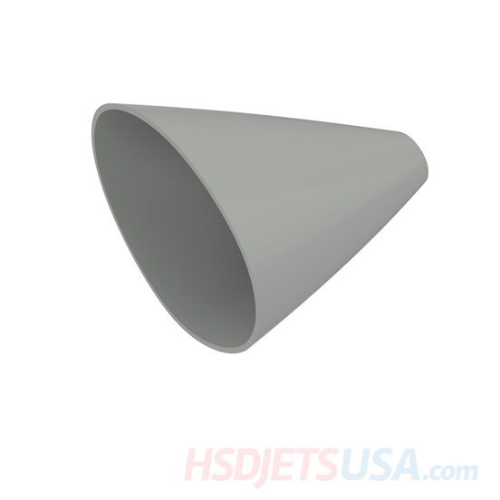 Picture of HSDJETS F-16 Black and white Snow Camo color Nose cone
