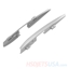 Picture of HSDJETS T-33 Foam Turbine Yellow ribbon color Left and right fuselage wing connection fixed seat*