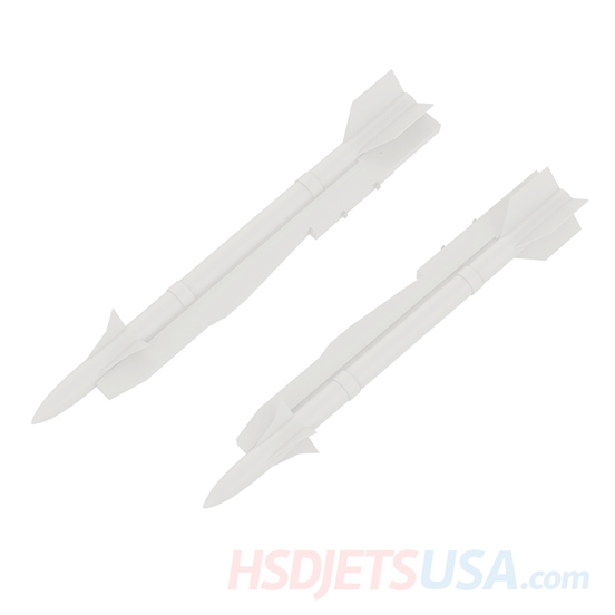 Picture of HSDJETS S-EDF 105mm HF-16 hunderbirds color left and right Missiles