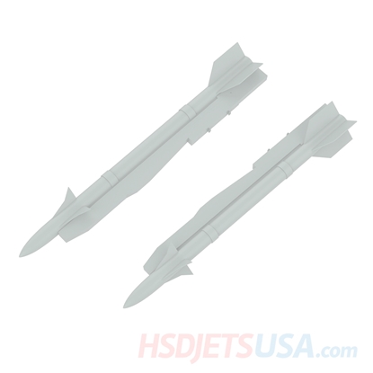 Picture of HSDJETS HF-16 Grey color left and right Missiles*