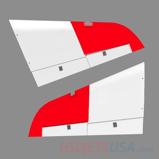 Picture of HSDJETS S-EDF 105mm Super Viper Navy color left and right main wing*