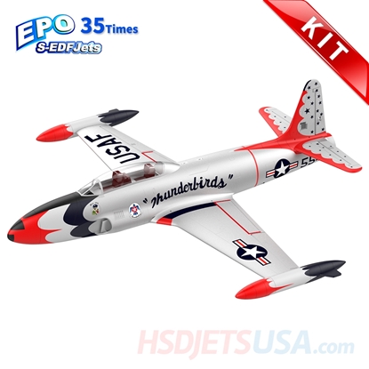 Picture of HSDJETS S-EDF 120mm HT-33 Thunderbirds Colors KIT*
