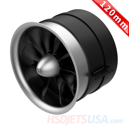 Picture of HSDJETS S-EDF 120mm Half Metal Electric Ducted Fan (w/o Motor)*