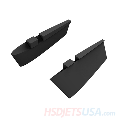 Picture of HSDJETS HF-16 Foam Turbine Belgian Colors VENTRAL Caudal fin*