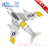 Picture of HSDJETS S-EDF 120mm HF-86 Yellow ribbon Colors KIT