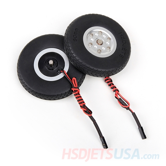 Picture of HSDJETS HL-39, HF-86, SUPER VIPER FRP Landing gear Brake wheels(Φ 80mm)*