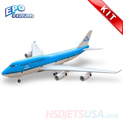 Picture of HSDJETS S-EDF90mmx4 HBY-747 KLM Colors KIT