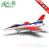 Picture of HSDJETS HF-16 V2.1 Foam Turbine Red white blue Colors PNP