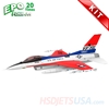 Picture of HSDJETS HF-16 V2.1 Foam Turbine Red white blue Colors KIT