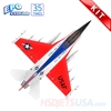 Picture of HSDJETS S-EDF 105mm HF-16 V2 Red white blue Colors KIT
