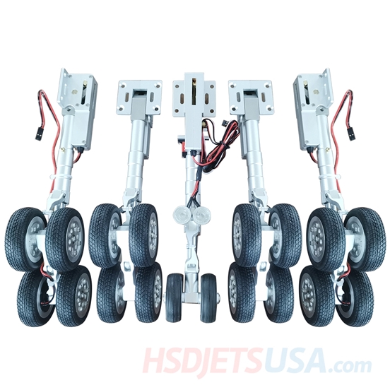 Picture of HSDJETS S-EDF90mmx4 HBY-747 Complete landing gear sets