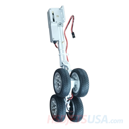 Picture of HSDJETS S-EDF90mmx4 HBY-747 Rear LEFT landing gear set WITH BRAKE*