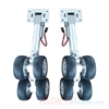 Picture of HSDJETS S-EDF90mmx4 HBY-747 Fuselage landing gear sets WITHOUT BRAKES (1 pair - L&R)*