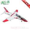 Picture of My Hobby HT-45 by HSDJETS Foam Turbine RED Navy Colors PNP