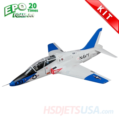 Picture of My Hobby HT-45 by HSDJETS Foam Turbine  Blue Navy Colors KIT