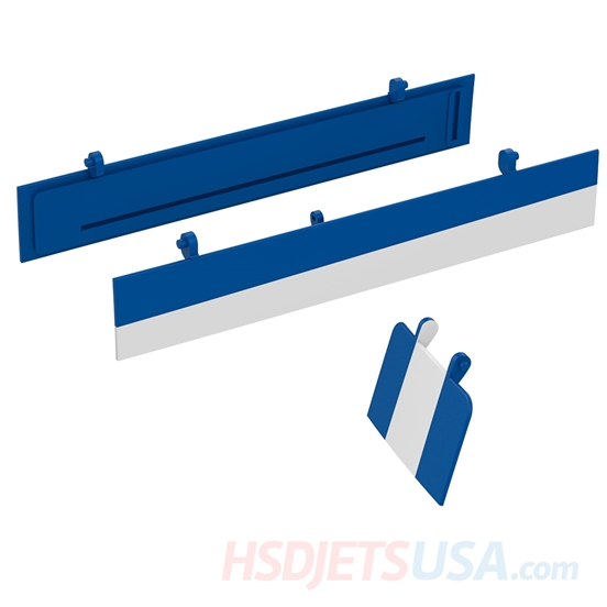Picture of HSDJETS HJ-10 Front Landing Gear Cover Plate Blue