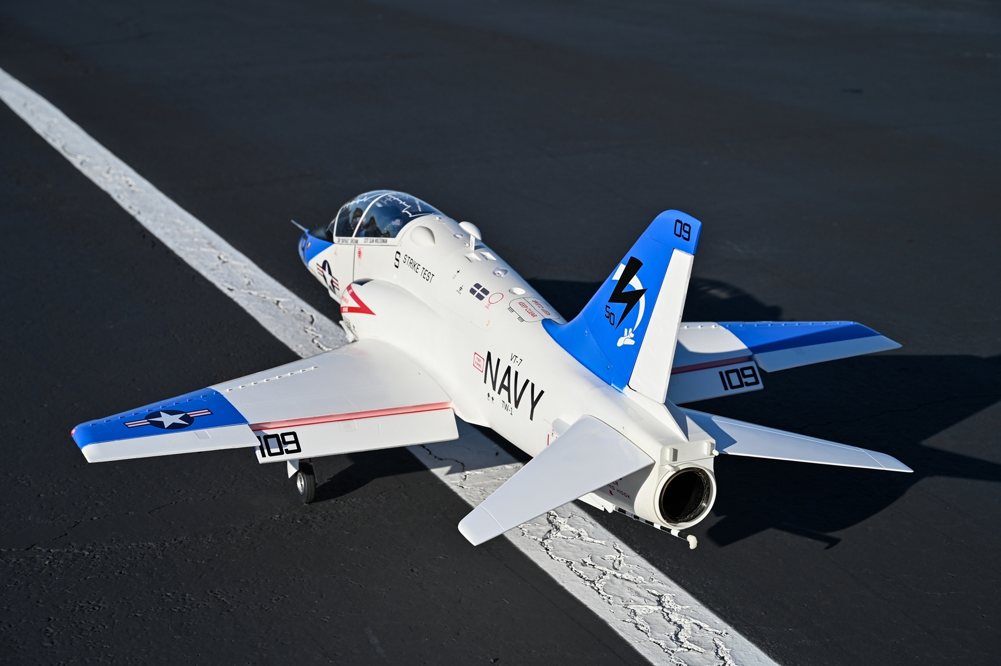 HSDJETSUSA. HSDJETS HT-45 Foam Turbine Blue Navy Colors PNP ON SALE!
