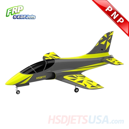 Picture of HSDJETS S-EDF120mm 2000mm SUPER VIPER FRP Triangular star Colors PNP*