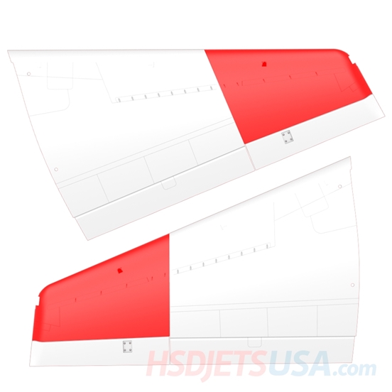 Picture of HSDJETS HT-45 Navy Colors wings (Pair)