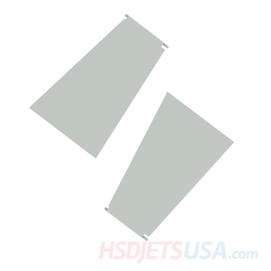 Picture of HSDJETS HL-39 Rear Landing gear baffle L&R (Blue Camo)