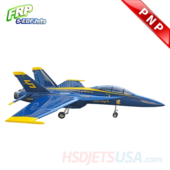 Picture of HSDJETS S-EDF 120mm HF-18 composite Blue Angels Colors PNP