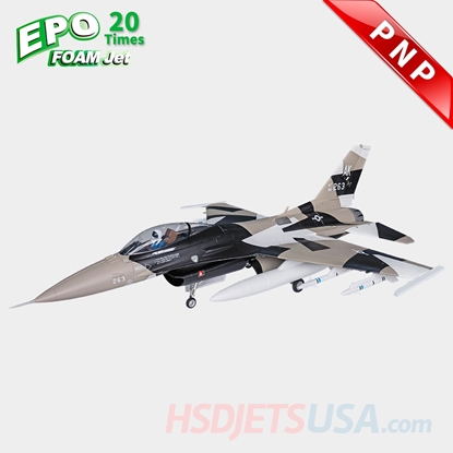 Picture of HSDJETS Turbine HF-16 V2 Arctic Snow Splinter Colors PNP