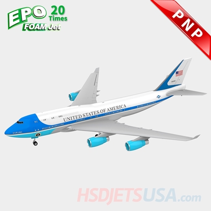 Picture of HSDJETS Turbine HBY-747 Air Force One Colors PNP