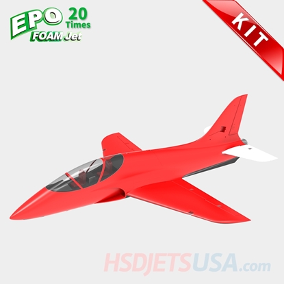 Picture of HSDJETS Turbine Super Viper New Red Colors KIT(Stickers not affixed)