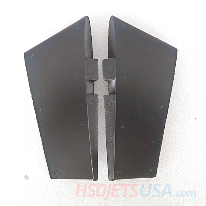 Picture of HSDJETS HF-16 Foam Turbine snow splinter Colors VENTRAL caudal fins