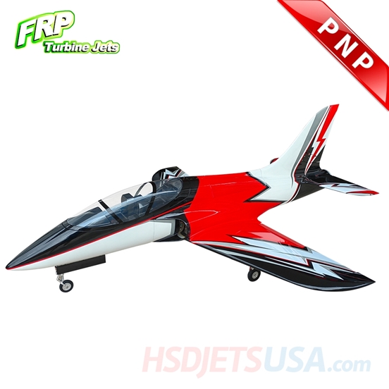 Picture of HSDJETS SUPER VIPER FRP Composite Turbine Red lightning Colors PNP