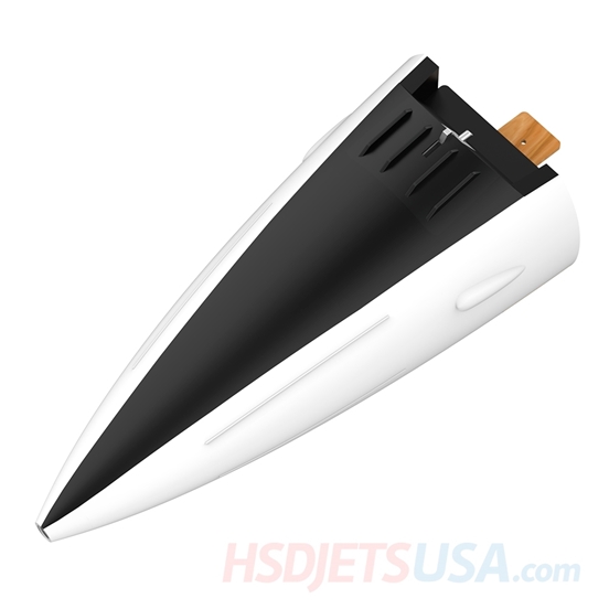 Picture of HSDJETS HF-16 Foam Turbine Red, White, Blue Colors Nose*