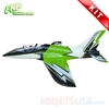 Picture of HSDJETS SUPER VIPER FRP Composite Turbine Green lightning Colors KIT